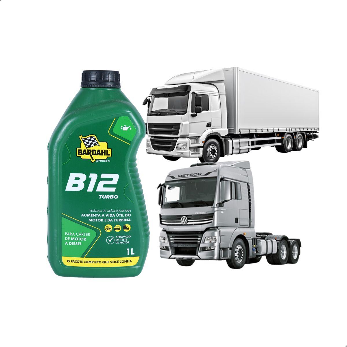 Aditivo De Oleo Bardahl B12 Diesel Turbo 1 Litro