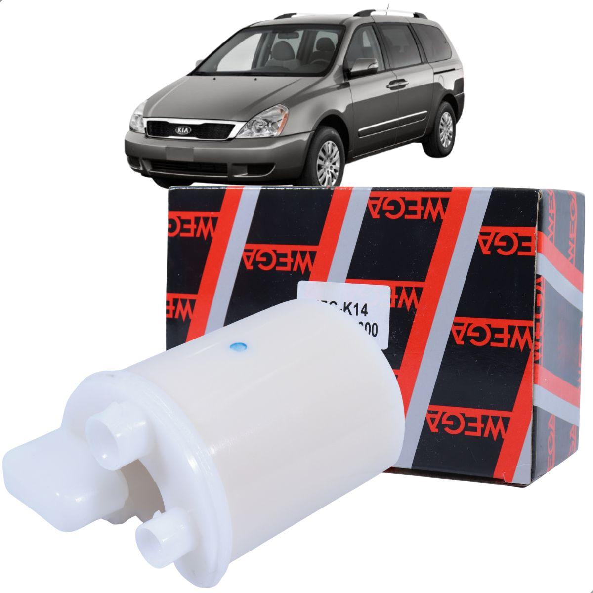 Filtro De Combustivel Carnival 06 3.5 3.8 V6 Gas Wega Jfck14