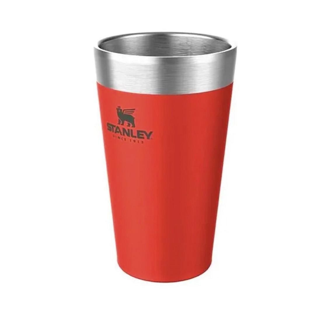 Copo Termico Para Cerveja Inox Sem Tampa Vermelho 473Ml Stanley Stanley - Pmi 08