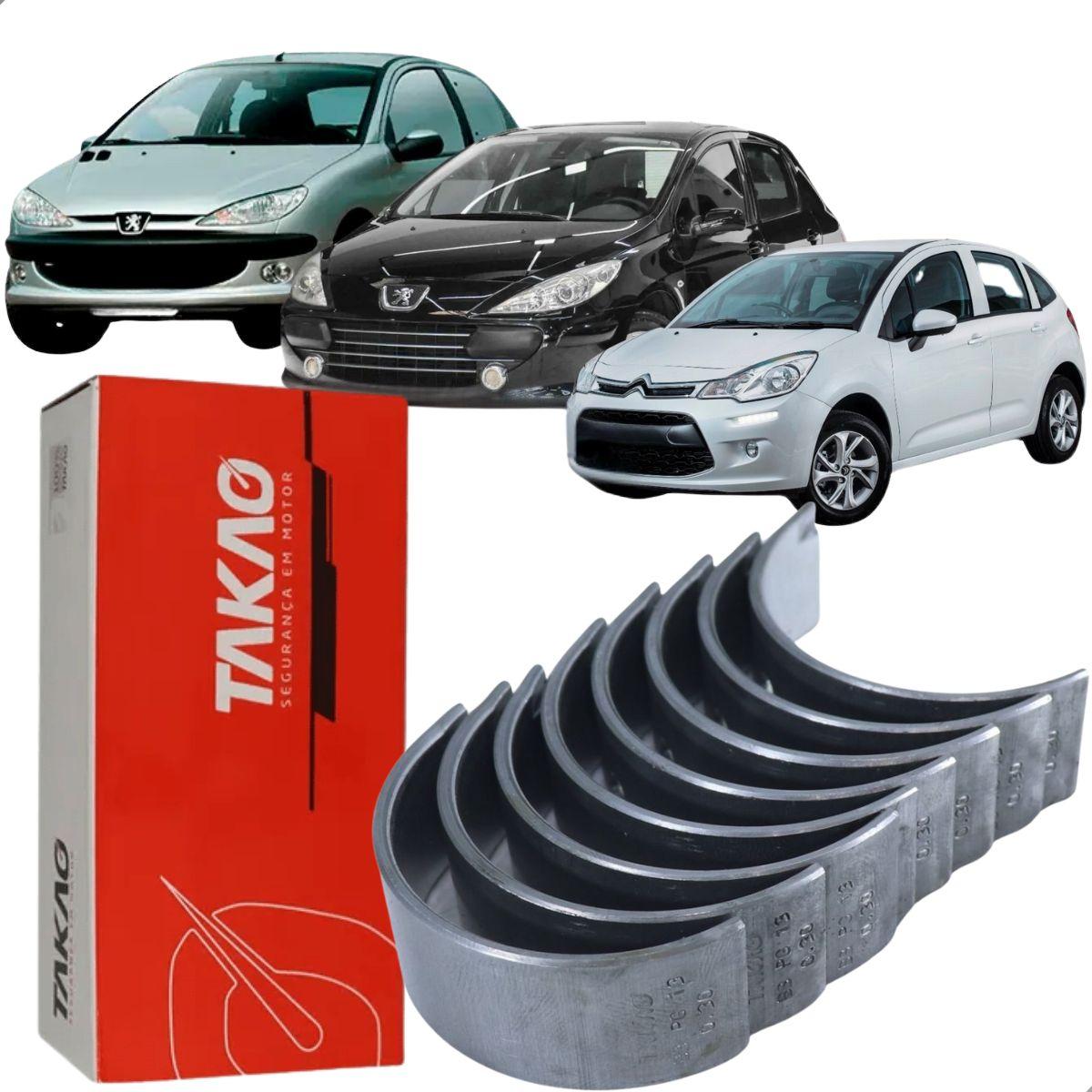 Bronzina Biela 30 Peugeot 206 307 Citroen C3 1.4 Takao Bbpg13/30