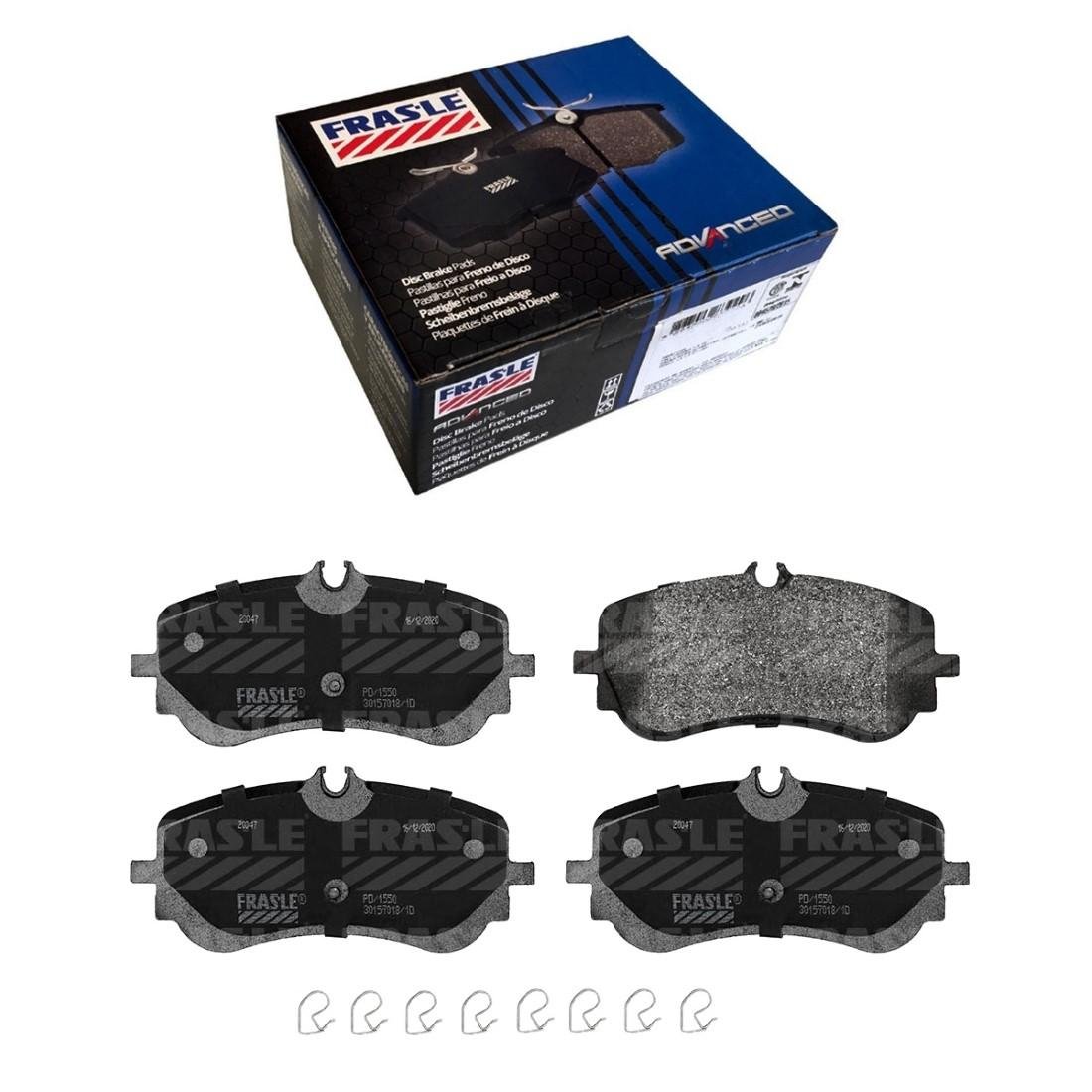 Pastilha Freio Traseira Amarok V6 3.0 24V 18/ Fras-Le Pd1550