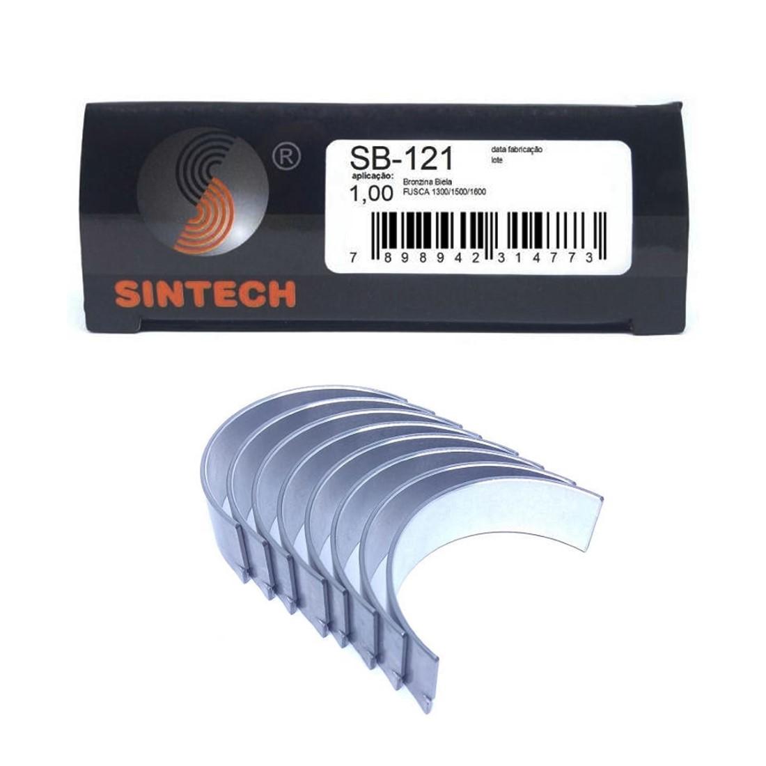Bronzina Biela Brasilia Gol Kombi Fusca Sintech Sb121/1