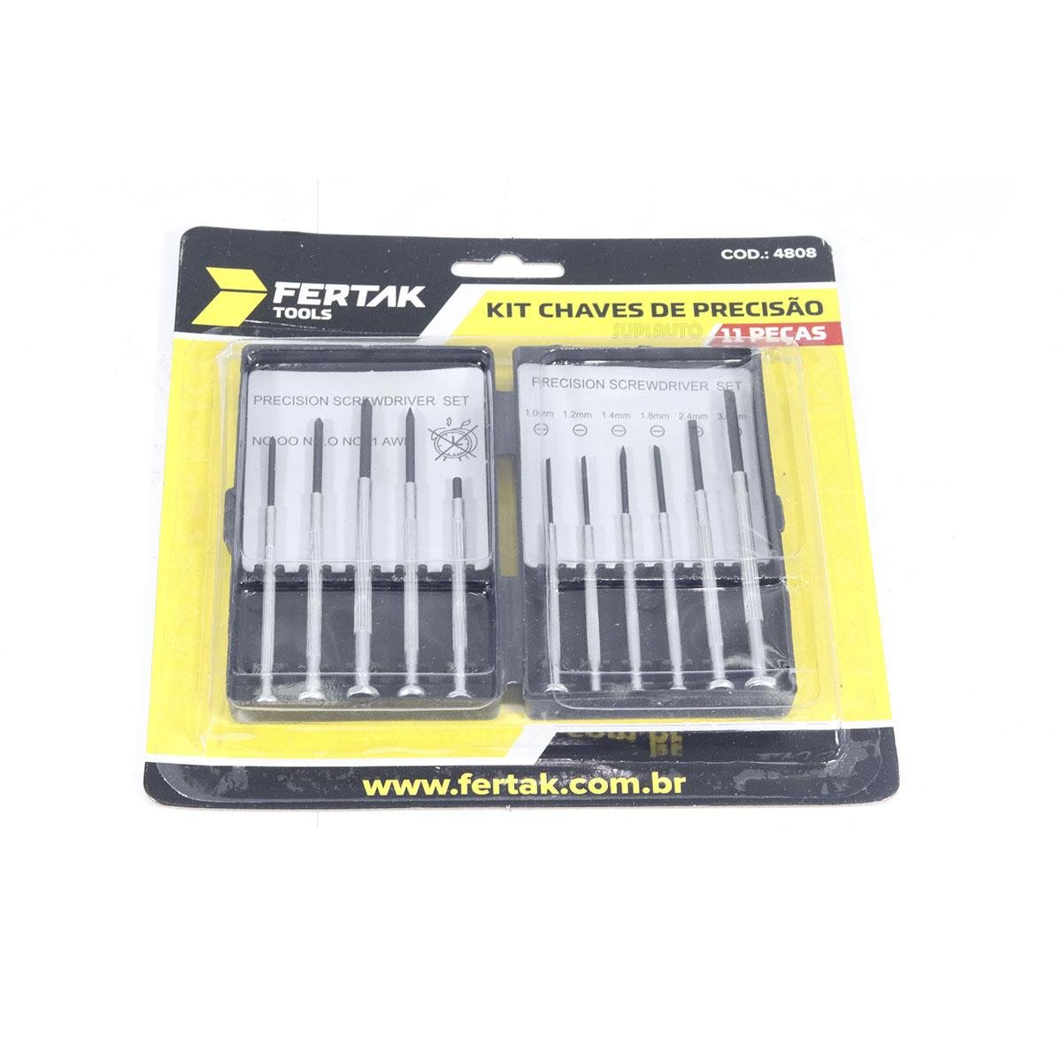 Kit Chave Relogio Fertak 4808