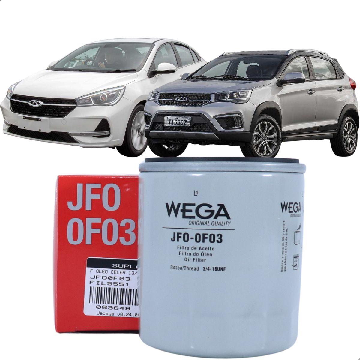 Filtro De Oleo Cherry Fulwin Ii Celer Wega Jfof03