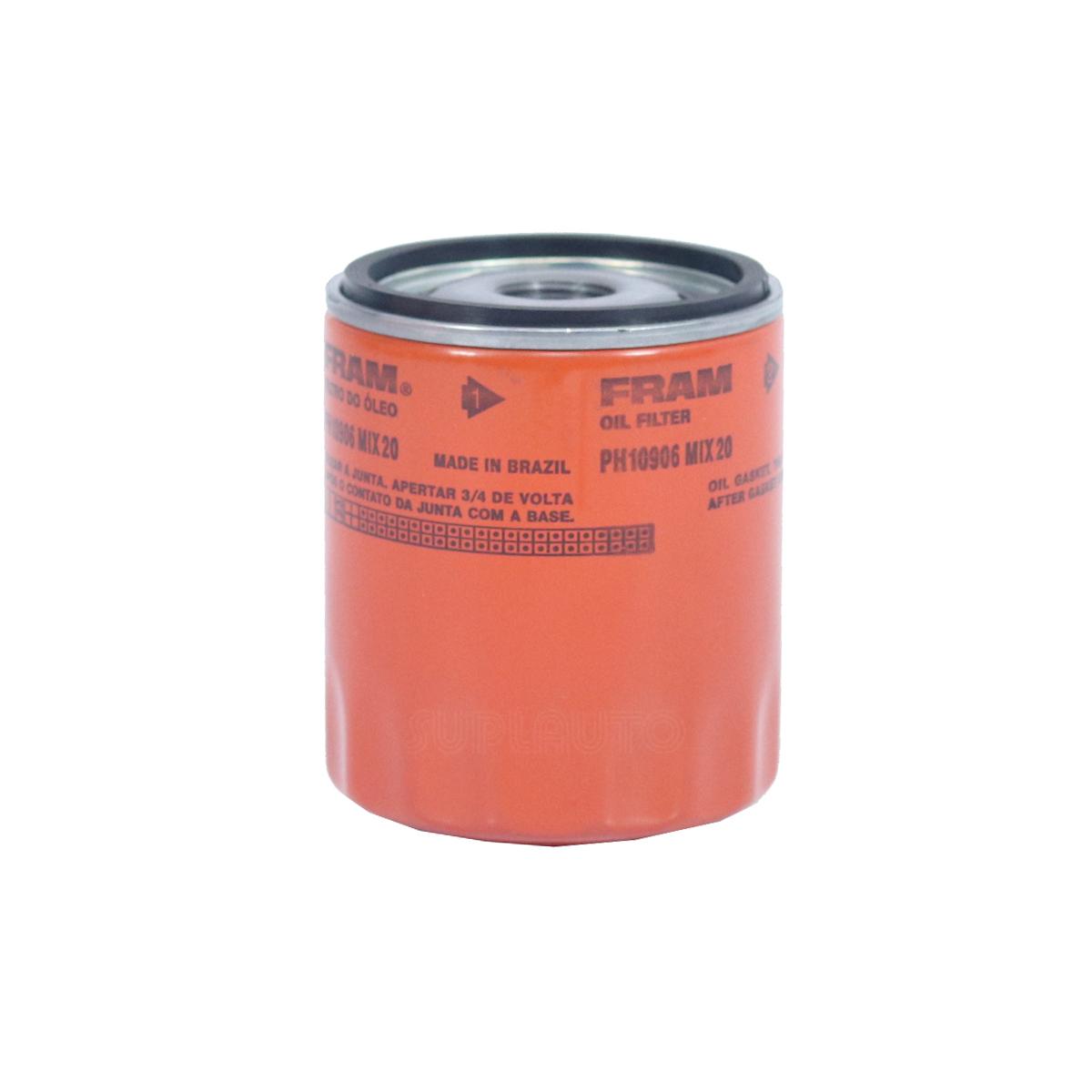 Filtro Oleo Fiat Citroen Peugeot 92/16/ Fram Ph10906Mix20