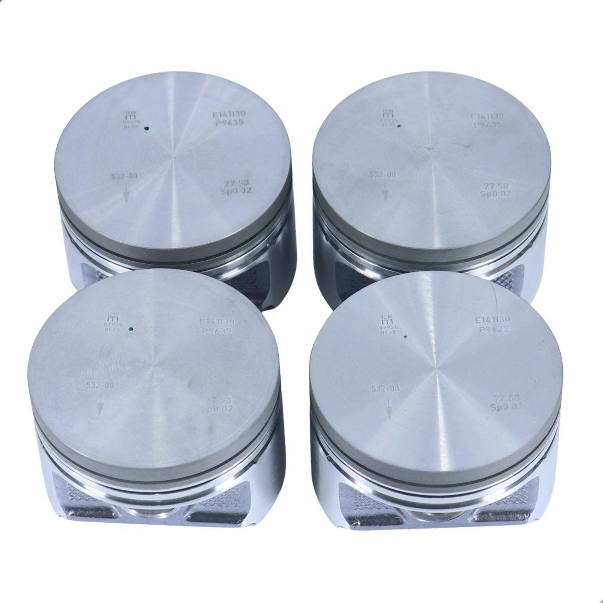 Pistao Corsa Cobalt Agile Prisma 1.4L Flex 0.50 Metal Leve Metal Leve Pa9635/50