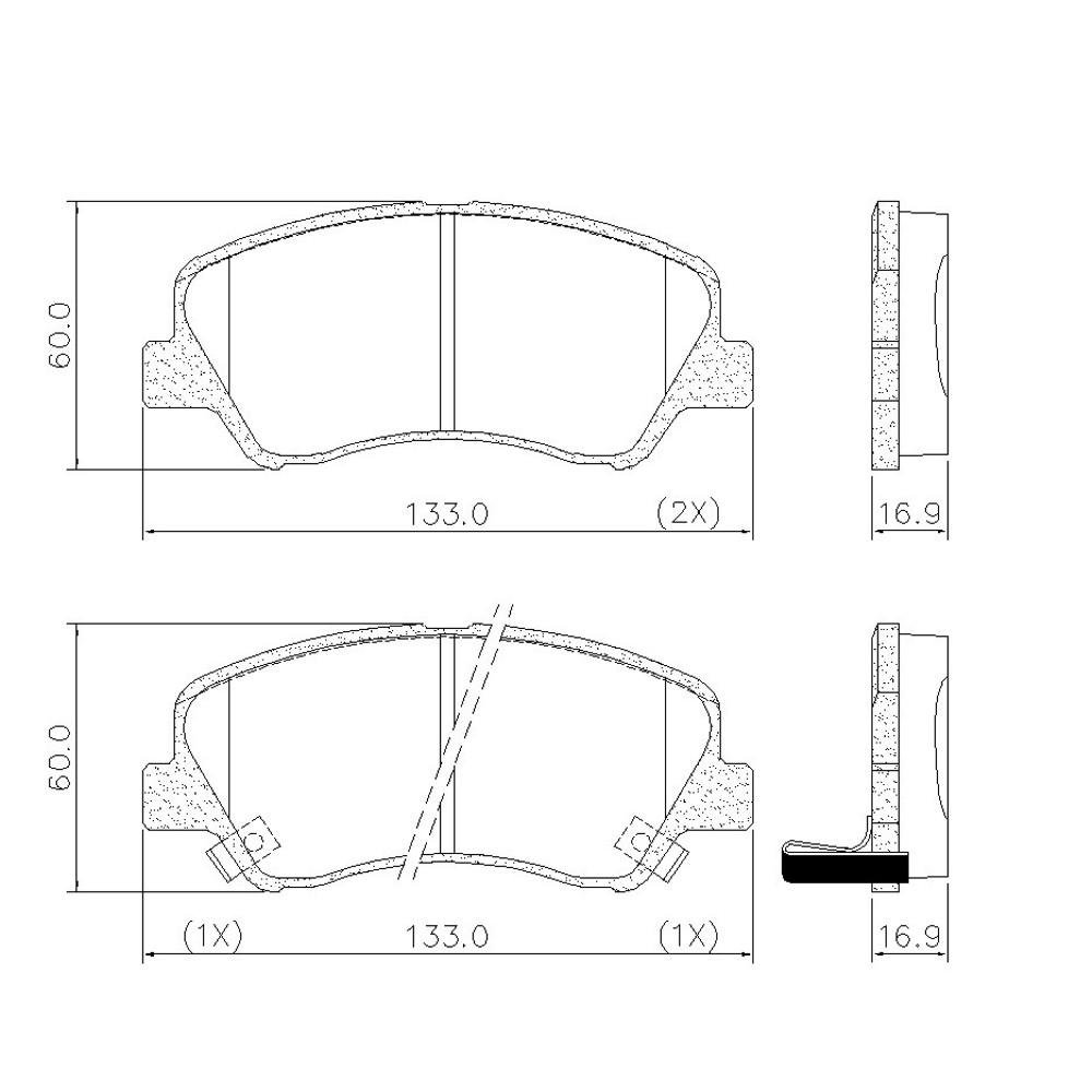 Past Fr I30/Hb20/Cerato Pd1348 I30/Elantra/Veloster 12/