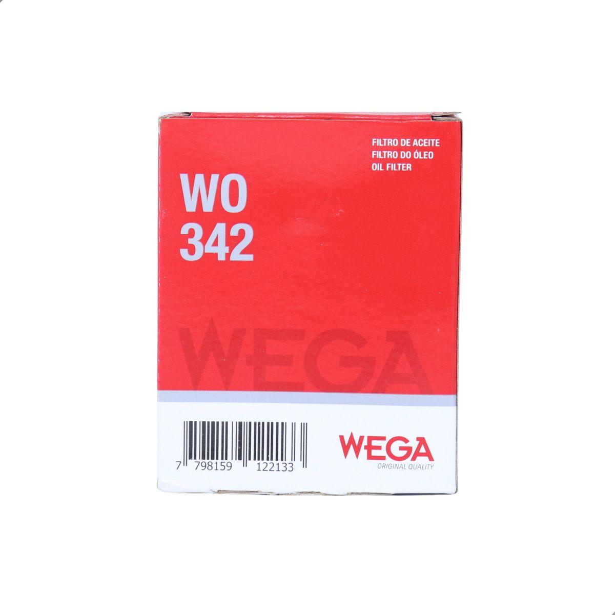 Filtro De Óleo Audi A1 Wega Wo342